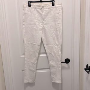 NWT American eagle hi-rise jegging in bright white